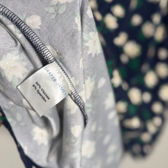 Draper James Kitty Dress in Nassau Navy Multi Magnolia Size Large - Picture 10 of 10